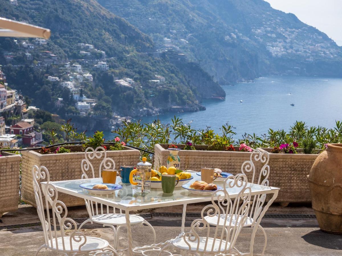 Rosa House - Breathtaking View Of The Amalfi Coast Villa Positano Buitenkant foto